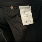 MOTHER The Cha Cha Fray Jeans In Not Guilty Size 25 Black Photo 9