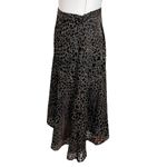 Reiss Neelam Animal Print Burnout Skirt Asymmetrical Womens Size 6 Photo 2