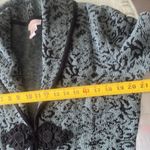 Soft Surroundings  chenille jacquard Sweater jacket coat duster size small Photo 13
