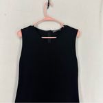 Vince  Sleeveless Pencil Straight Dress Midi Womens 6 Black Work Business Photo 0