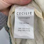 CECILIE Copenhagen Willa Tiered Midi Dress Multicolor Panels Colorblock Size M Blue Size M Photo 6