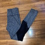 Athleta High Rise Gray Plié Mesh Legging Tights Model 349101-Medium Photo 2