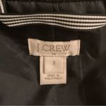 J.Crew Black Button Neck City Cocoon Wool Coat Photo 4