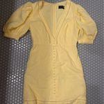 Bardot  Yellow Mini Dress Photo 0
