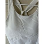 Johnny Was NWT  Calme Endurance Cross Back Tank Top in White Sz M Photo 2