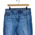 American Eagle  Mom Jeans Womens 10 Short Medium Wash Distressed High Rise Photo 2