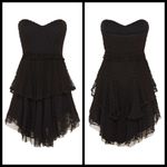Free People 💕 X SPELL & THE GYPSY💕 Mira Bustier RaRa Dress ~ Black Medium M NWT Photo 7