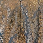 Ann Taylor Black and Gold Brocade Pencil Skirt Photo 4