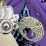 Seedless Clothing Sweatpants Womens Small Purple Floral Lounge Y2K Crop 15" NWT Photo 5