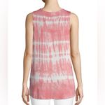C&C California  Rose Pink Tie-Dye‎ Button Up Sleeveless Top Photo 1