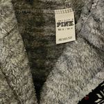 PINK - Victoria's Secret Victoria's Secret PINK Black White Red Green Holiday Dog Reversible Robe XS/S Photo 4