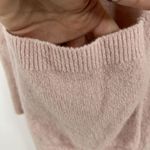 Madewell Size S Kent Cardigan Sweater in Coziest Yarn Pale Pink Wool Alpaca Photo 4