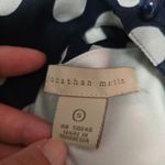 Jonathan Martin Navy Polka Dot Halter Tank Top Size Small Photo 5