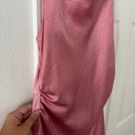 Joie Pink satin dress Photo 2