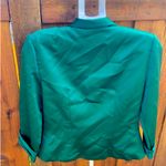 Dressy satin suit jacket 🌹🌹 Green Size 10 Photo 6