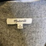 Madewell Lyle Ribbed Henley Merino Wool Pullover V-Neck Sweater Knit EUC Sz M Photo 2