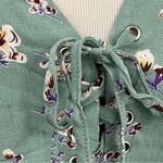 Showpo Secret Cure Mini Dress Mint floral 14 Green Photo 8