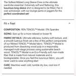 Summersalt  The Ribbed Long Sleeve Tee White Photo 7