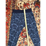 Athleta Trekkie North Jacquard Floral Jogger Pants Navy Blue Women's 6 Travel Hi Photo 8
