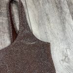 SKIMS Brown Metallic Bikini Set Photo 3