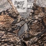 Princess Polly Snakeskin Print Halter Top Photo 3