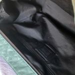 Coach : Teal & White (C3656) Court Tote Signature Nylon Bag- Silver Tone- mark Photo 10