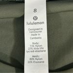 Lululemon Throw it on Dress Dark Olive Size 8 NWOT Photo 11
