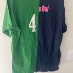 Edikted  Tee Green Blue White Short Sleeves Sports NWT size XL Photo 7