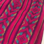 Bethany Mota  Womens Pink Shorts Indian Blanket Southwest Aztec Boho Embroidery 6 Photo 4