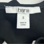 Bar III Women's Sleeveless Peplum Top Black Size S Casual Faux leather Blouse Photo 7