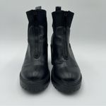 Madden Girl  Truffle Lug Chelsea Black Ankle Boots Women’s Sz 7 Chunky Y2K Photo 5