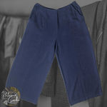 Good Luck Gem Navy Gaucho Pants - Size Medium Photo 8