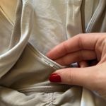 Lululemon White Align Tank Top Cropped with Scrunch 4 Photo 4