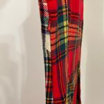 Vera Wang Princess  Red Tartan plaid xmas Holiday Dress Photo 3