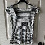 Anthropologie  Peplum Top XS Photo 0