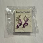 Francesca's Pastel Mini Hoop Earring Set Photo 3