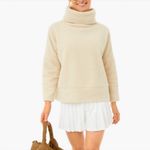 Tuckernuck  Rollins Funnel Neck Teddy Fleece Pullover Sweater Photo 1
