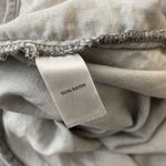 Rubbish  Grey Gray Button Down Long Sleeve Shirt Size Small 100 % rayon Photo 5