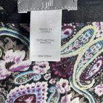 Black Floral Paisley Scarf Photo 2