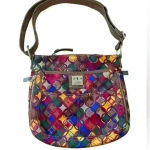 Tyler Rodan Crossbody Multicolor Purse Yellow Photo 0