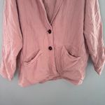 Free People  Soft Cotton Oversized Blazer Cardigan Photo 3