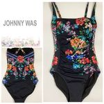 Johnny Was New. floral swimsuit. XS. $215 Photo 5