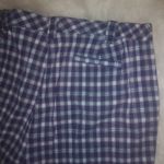 Karen Scott  14 34 Navy White Red Cotton Walking Shorts Plus Photo 2