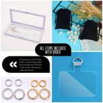 Handmade 🦋Luxury Bag/Phone Chain Charm/Keychain Colorful Filigree Butterfly Crystal Beads Photo 10