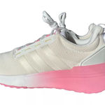 Adidas Women Sneakers Cloud Foam Supper Size US9.5 White And Pink Photo 0