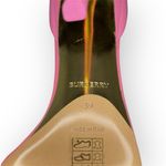 Burberry Bubblegum Pink Leather Heels EU 39 / US 9 Strappy Sandal Stiletto Pumps Photo 13