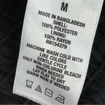 Aeropostale  Clip Dot‎ Lace Up Off The Shoulder Crop Top Black Medium Sheer Photo 11