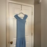 Line and Dot NEW  Rowan Sweater Dress in Powder Blue Photo 5
