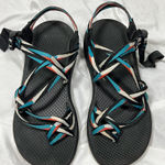 Chacos Chaco Women's Double Strap Toe Loop Sandals Multicolor, Size 10 Photo 3