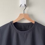 Lululemon  Cut Above Tee in Black Stretch French Terry Short Sleeve Slit Sides Photo 7